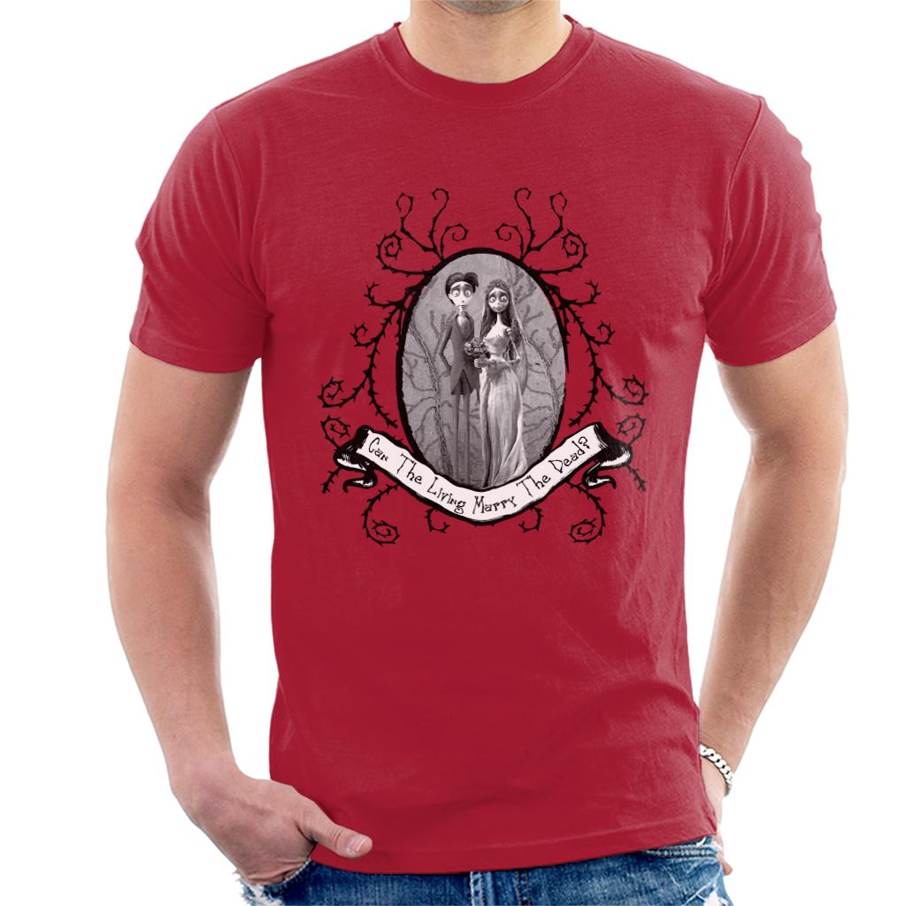 Corpse Bride Halloween Can The Living Marry The Dead Men's T-Shirt-ALL + EVERY