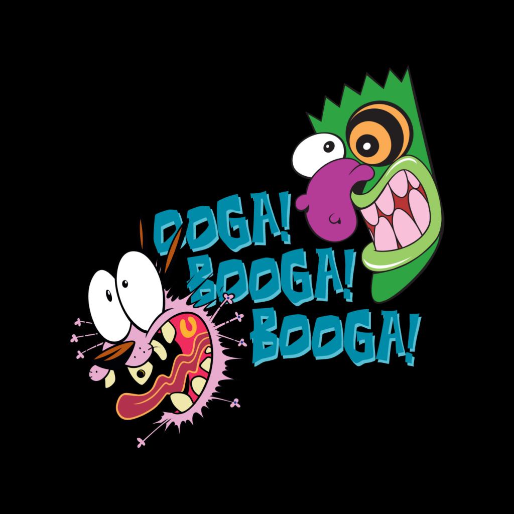 Courage The Cowardly Dog Halloween Ooga Booga Booga Men's T-Shirt-ALL + EVERY