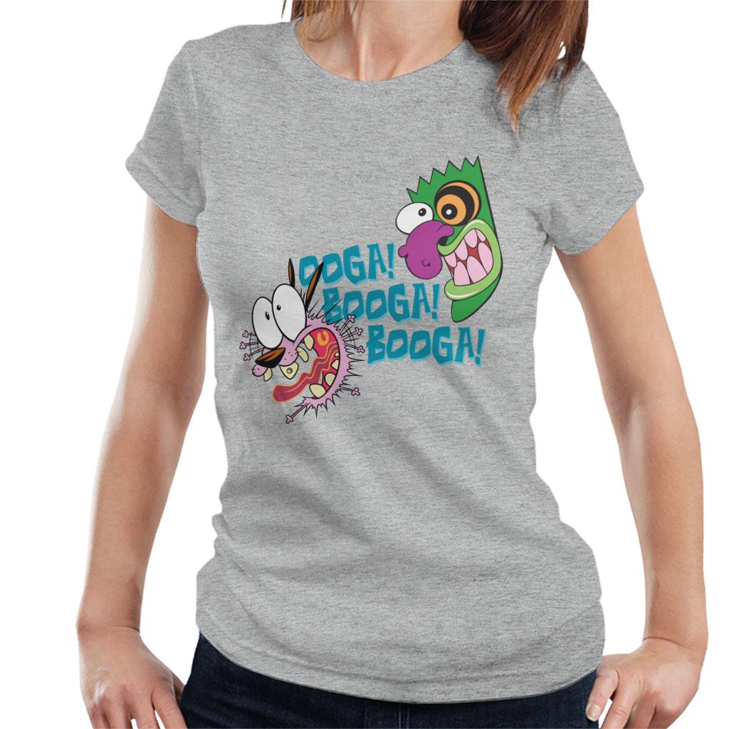 Courage The Cowardly Dog Halloween Ooga Booga Booga Women's T-Shirt-ALL + EVERY