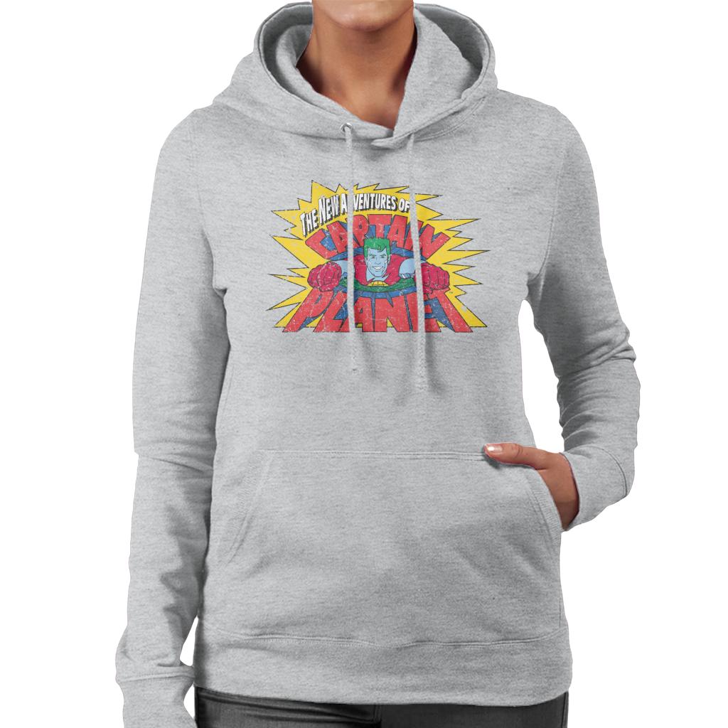 Captain Planet The New Adventures Logo Women's Hooded Sweatshirt-ALL + EVERY