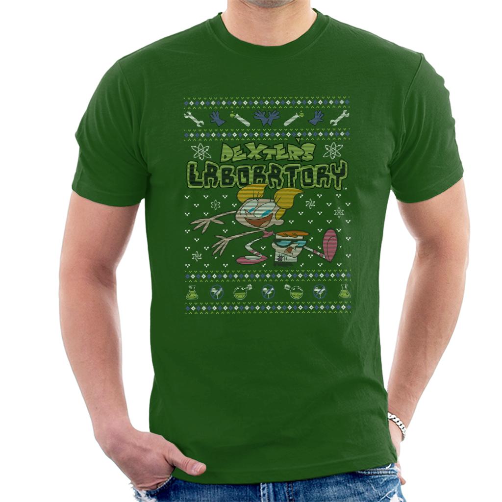 Dexter's Laboratory Christmas Dee Dee And Dexter Men's T-Shirt-ALL + EVERY