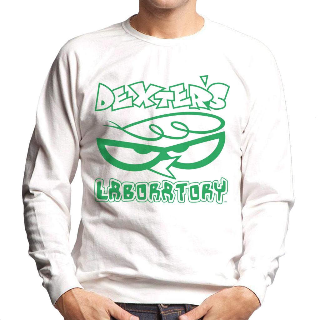 Dexter's Laboratory Logo Silhouette Men's Sweatshirt-ALL + EVERY