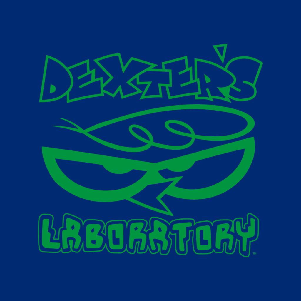 Dexter's Laboratory Logo Silhouette Men's Hooded Sweatshirt-ALL + EVERY