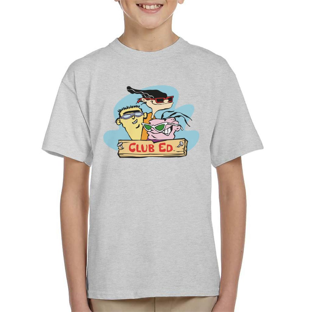 Ed, Edd n Eddy Club Ed Kid's T-Shirt-ALL + EVERY