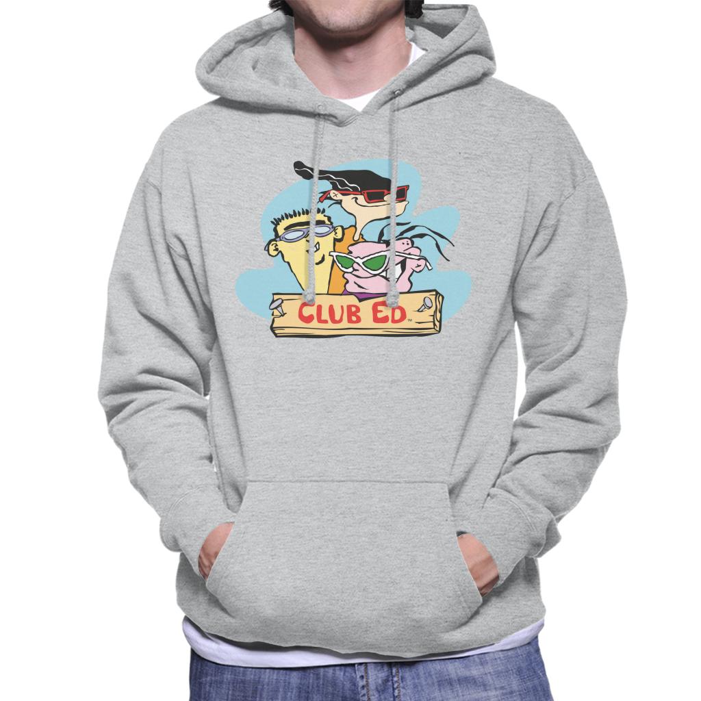 Ed, Edd n Eddy Club Ed Men's Hooded Sweatshirt-ALL + EVERY