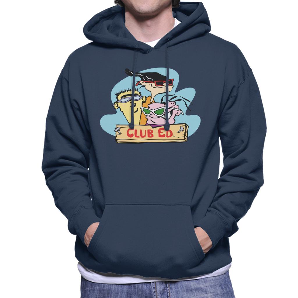 Ed, Edd n Eddy Club Ed Men's Hooded Sweatshirt-ALL + EVERY