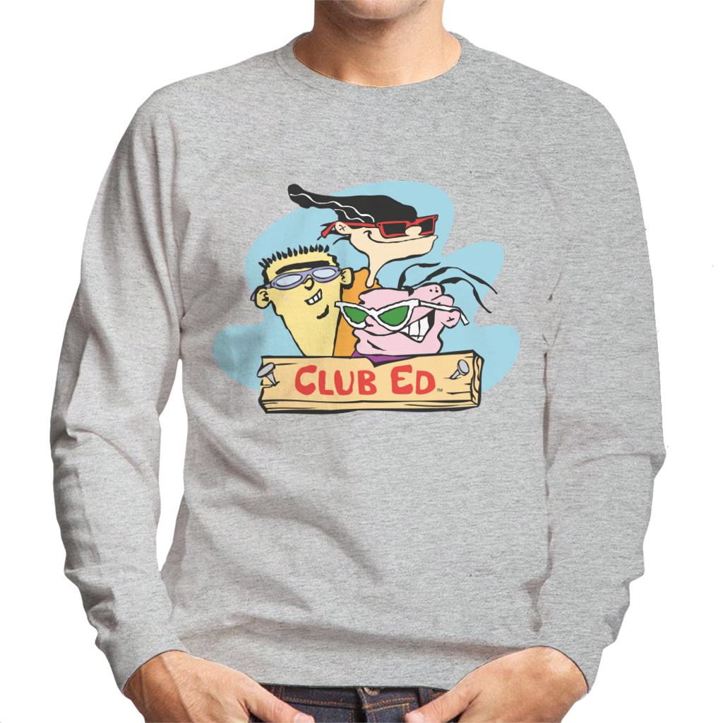 Ed, Edd n Eddy Club Ed Men's Sweatshirt-ALL + EVERY