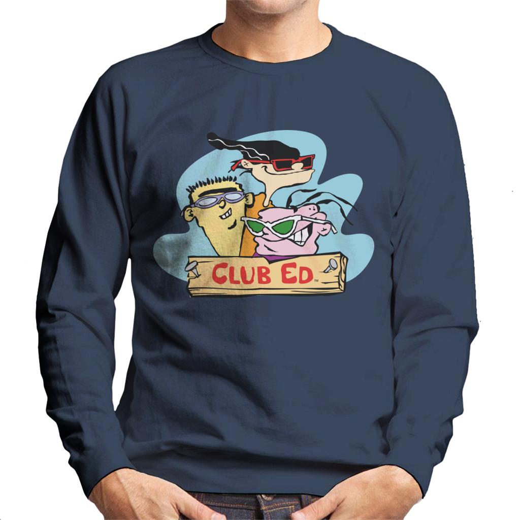 Ed, Edd n Eddy Club Ed Men's Sweatshirt-ALL + EVERY