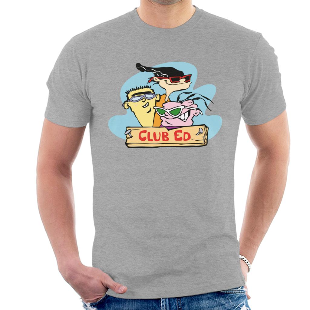 Ed, Edd n Eddy Club Ed Men's T-Shirt-ALL + EVERY