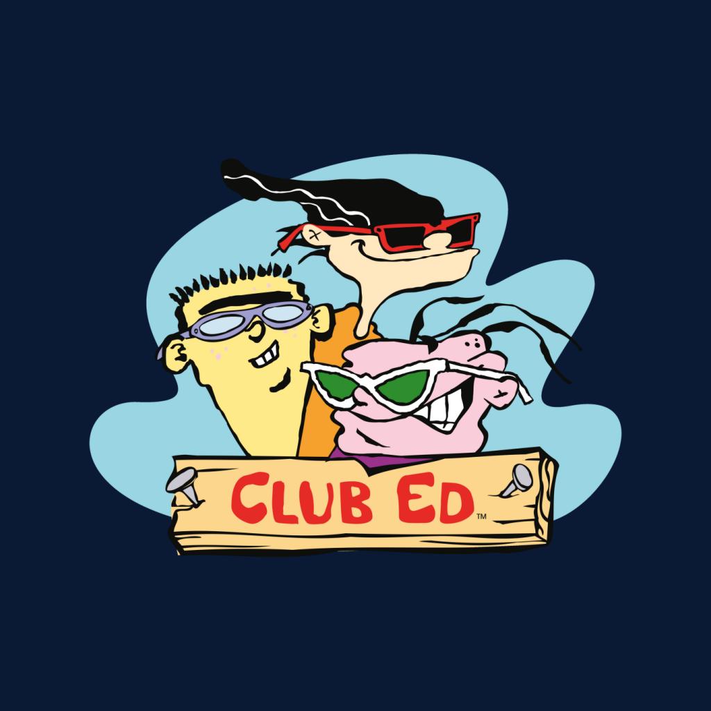 Ed, Edd n Eddy Club Ed Men's T-Shirt-ALL + EVERY