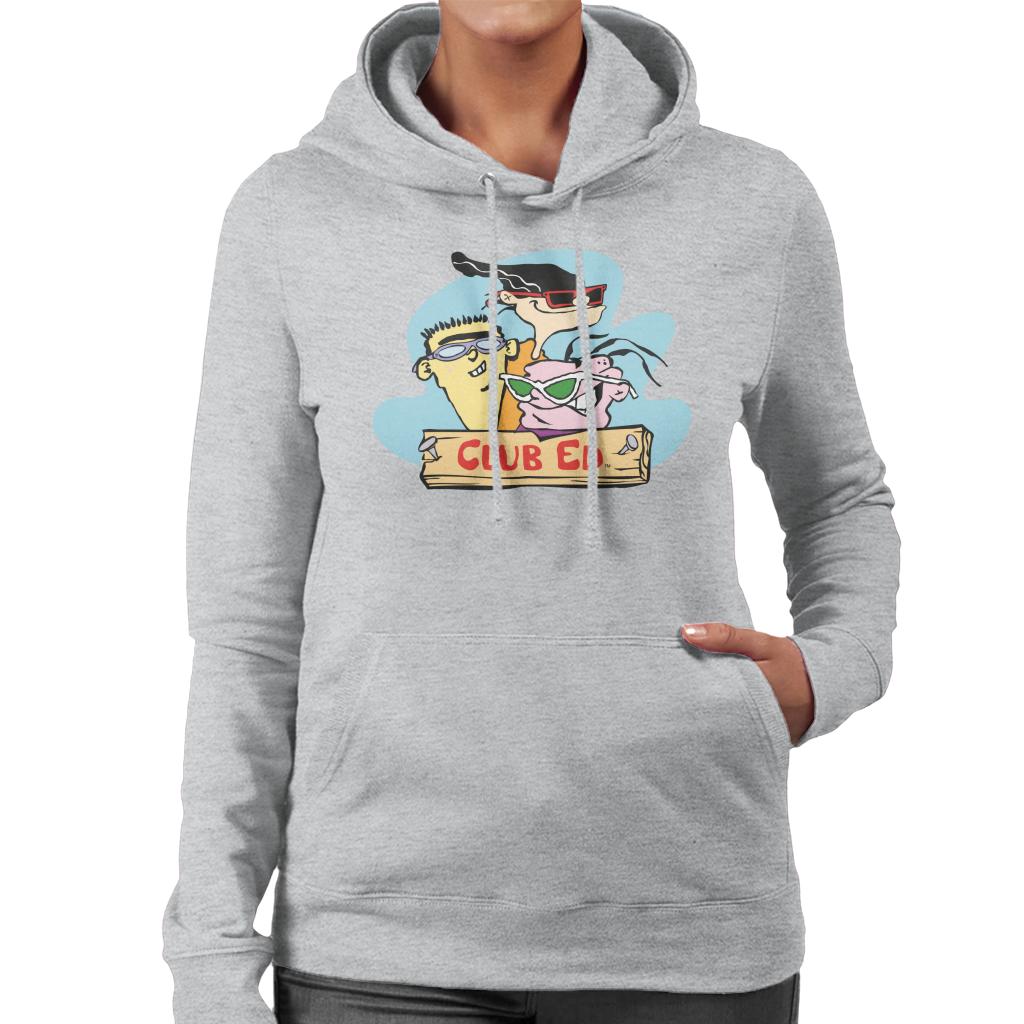 Ed, Edd n Eddy Club Ed Women's Hooded Sweatshirt-ALL + EVERY