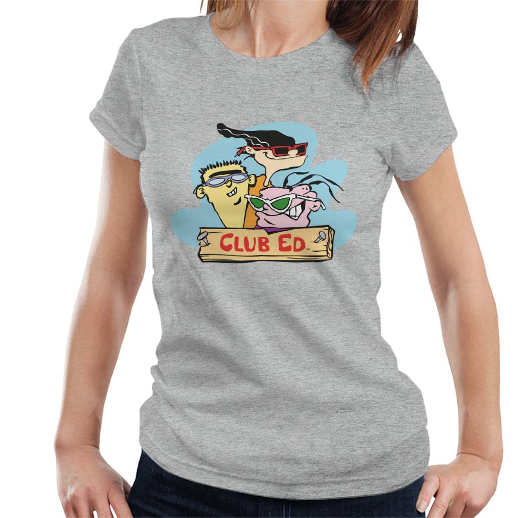 Ed, Edd n Eddy Club Ed Women's T-Shirt-ALL + EVERY