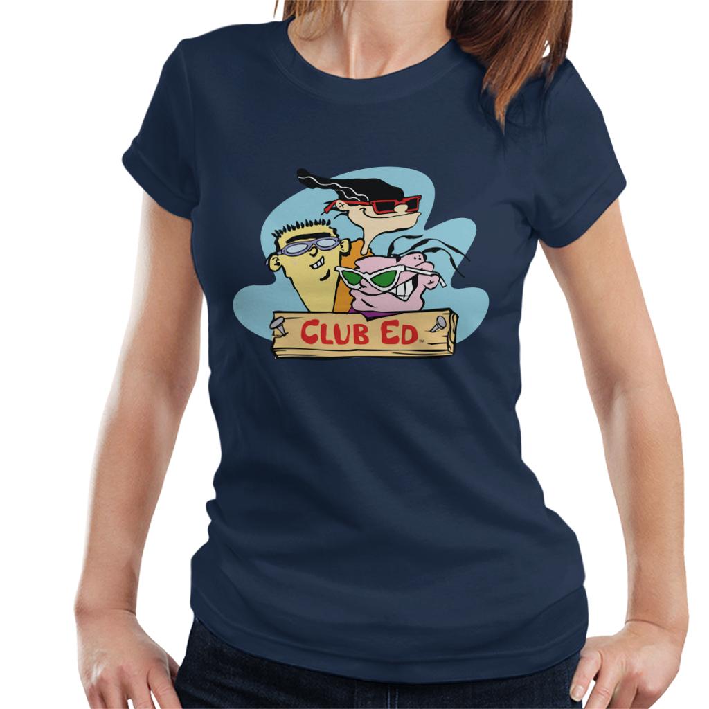 Ed, Edd n Eddy Club Ed Women's T-Shirt-ALL + EVERY