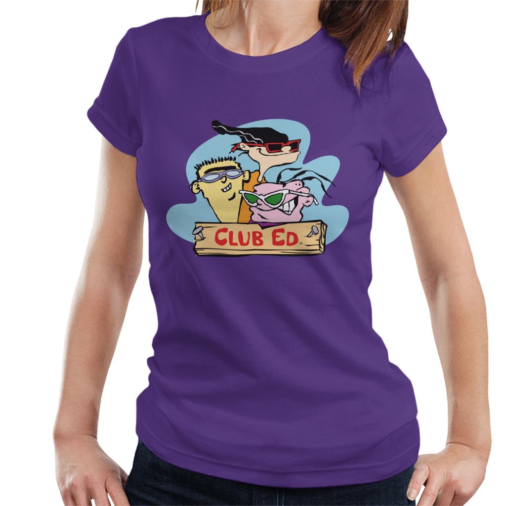 Ed, Edd n Eddy Club Ed Women's T-Shirt-ALL + EVERY