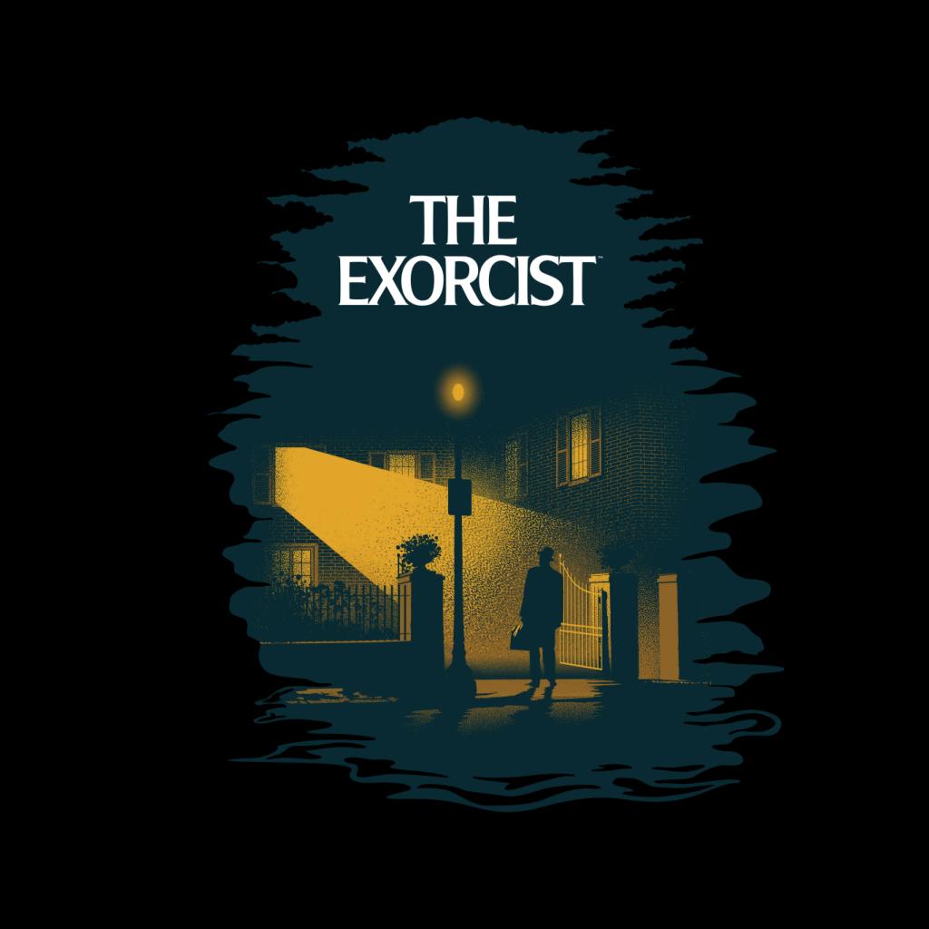 The Exorcist Classic Poster Men's Hooded Sweatshirt-ALL + EVERY