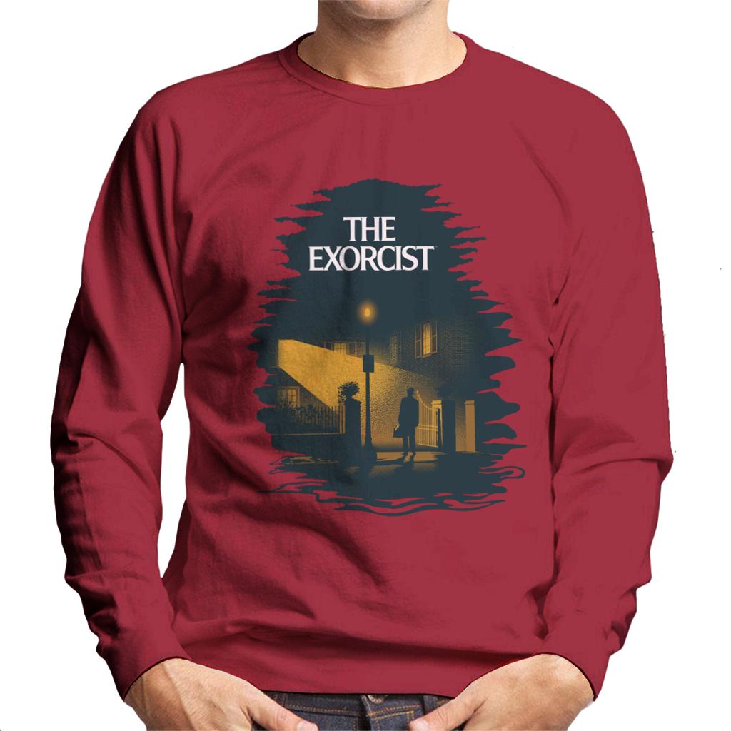 The Exorcist Classic Poster Men's Sweatshirt-ALL + EVERY