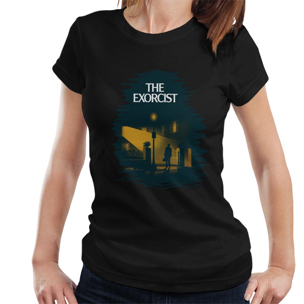 The Exorcist Classic Poster Women's T-Shirt-ALL + EVERY