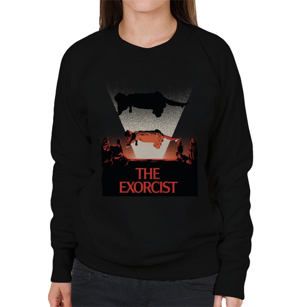 The Exorcist Levitation Women's Sweatshirt-ALL + EVERY