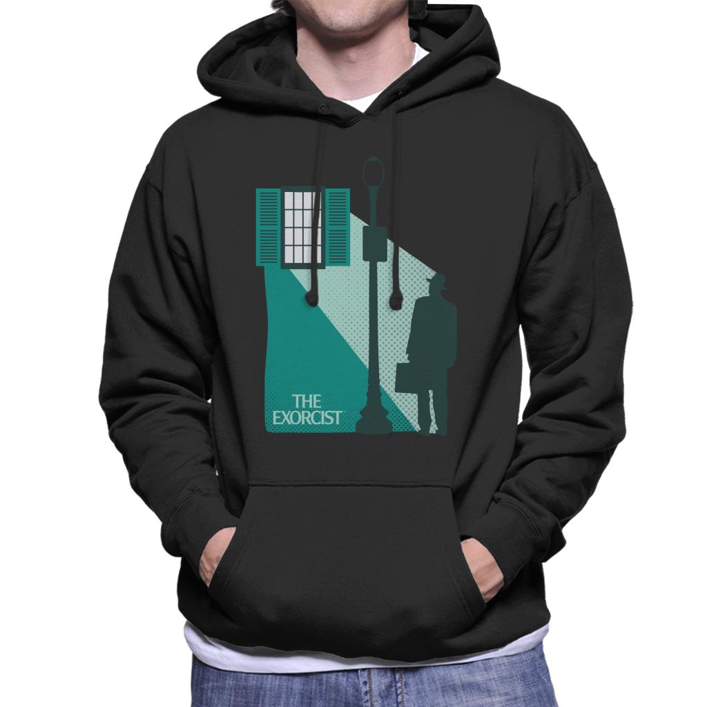 The Exorcist Window Light Men's Hooded Sweatshirt-ALL + EVERY