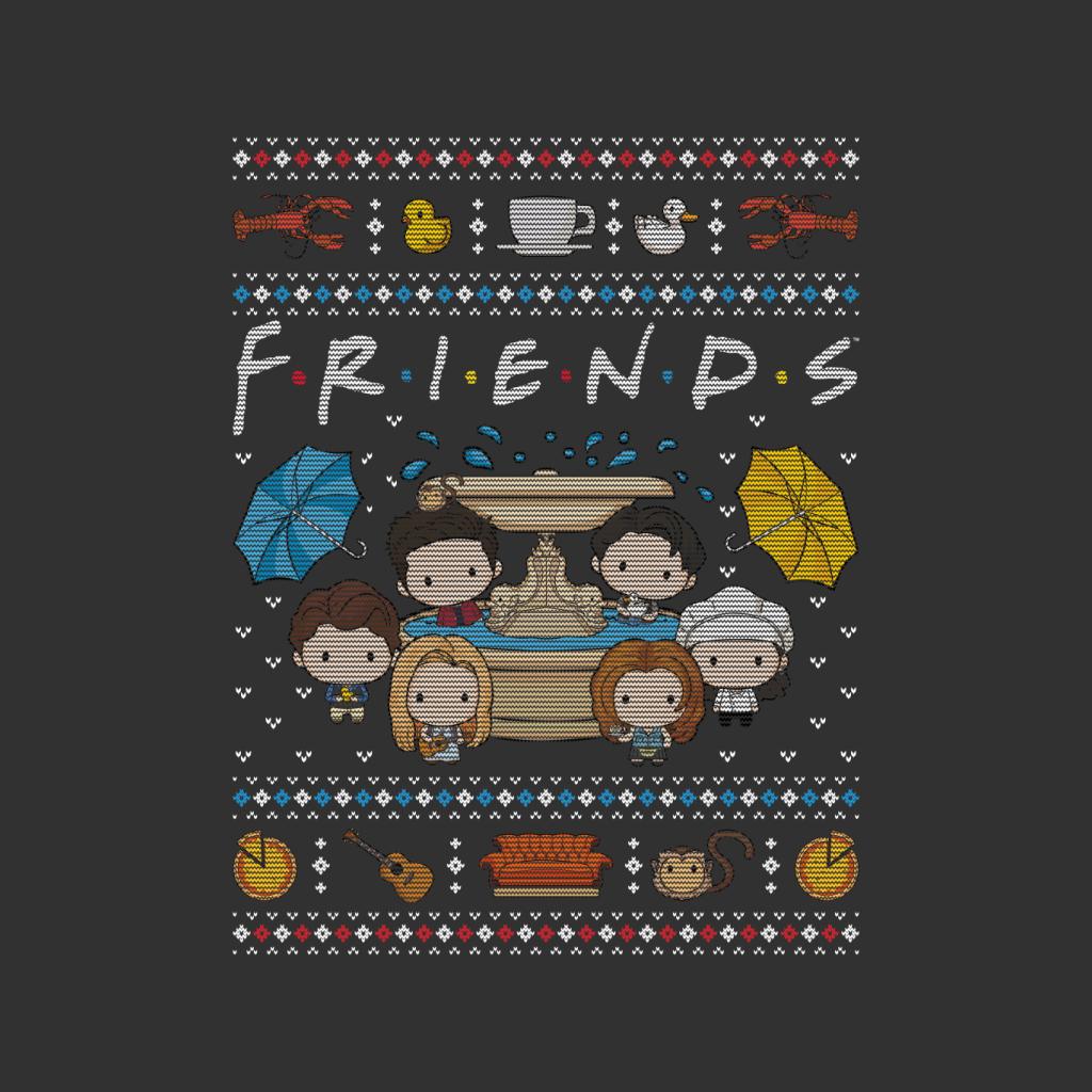 Friends Christmas Opening Scene Men's T-Shirt-ALL + EVERY