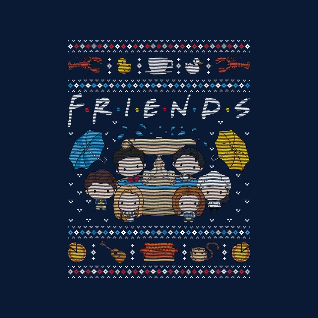 Friends Christmas Opening Scene Women's Sweatshirt-ALL + EVERY