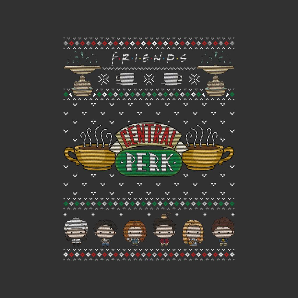 Friends Christmas Central Perk Men's Sweatshirt-ALL + EVERY