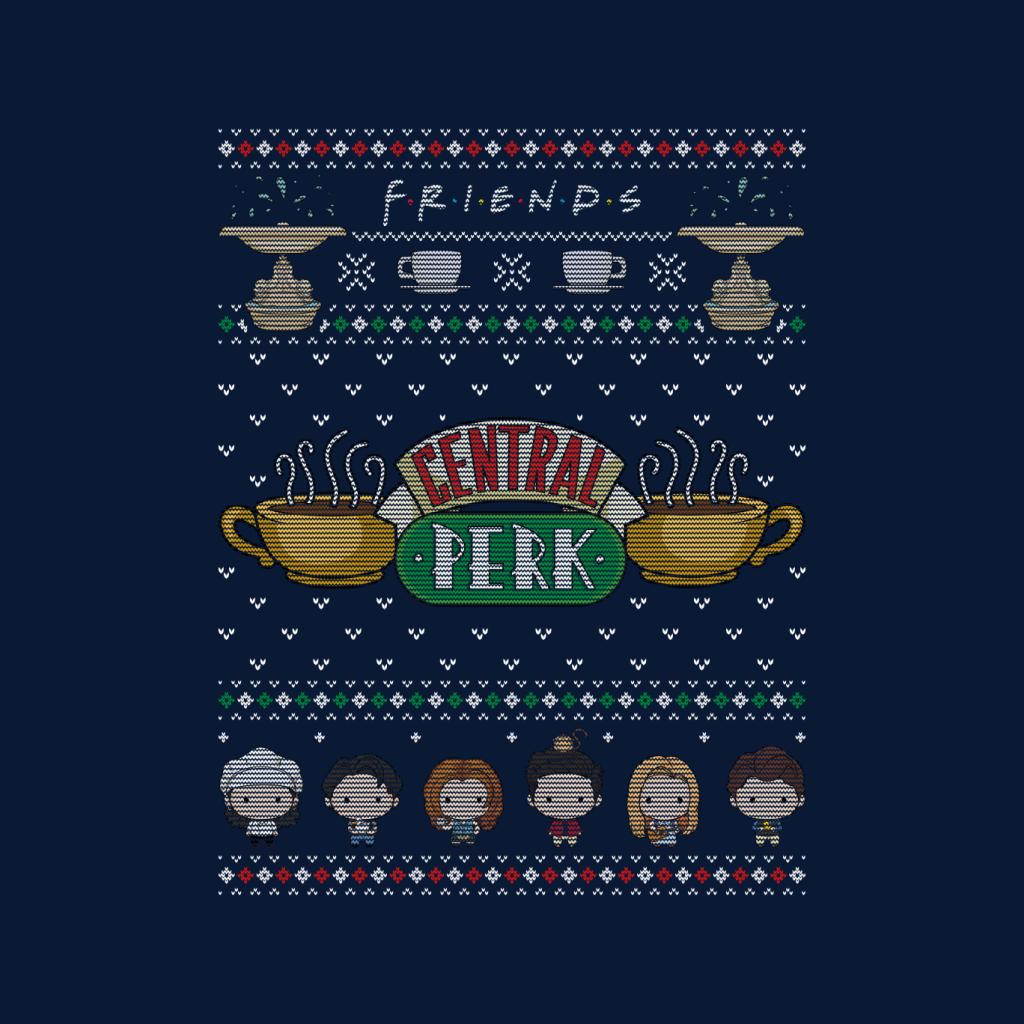 Friends Christmas Central Perk Men's T-Shirt-ALL + EVERY