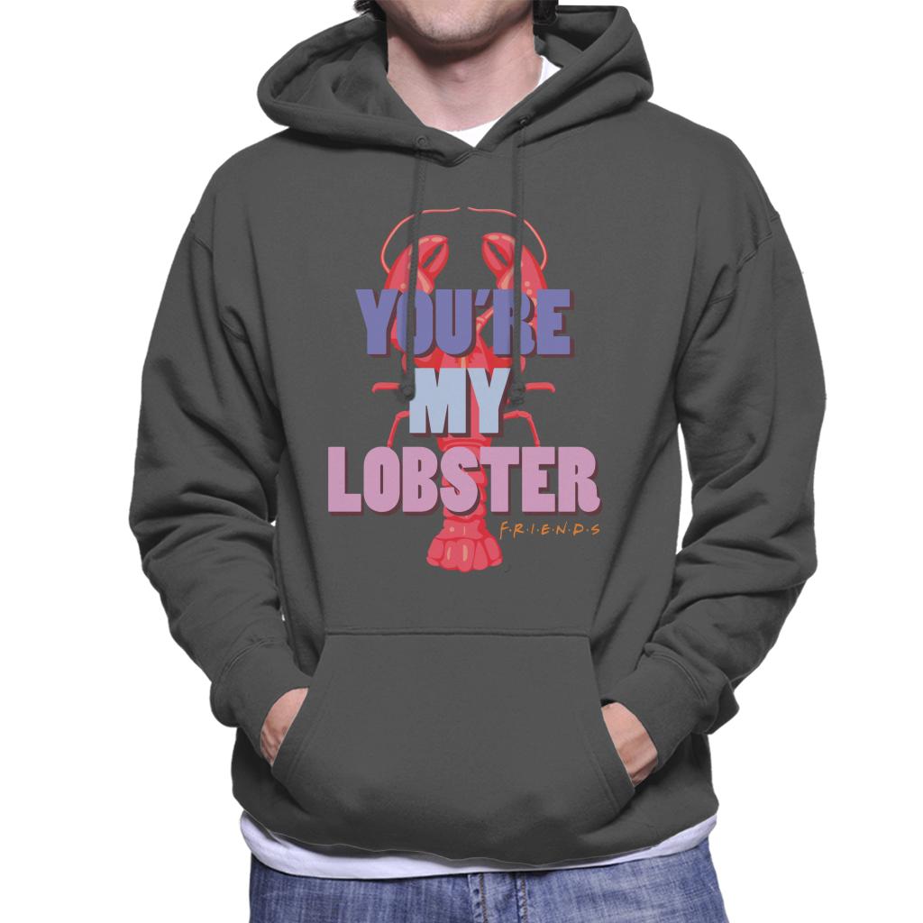 Friends You're My Lobster Men's Hooded Sweatshirt-ALL + EVERY