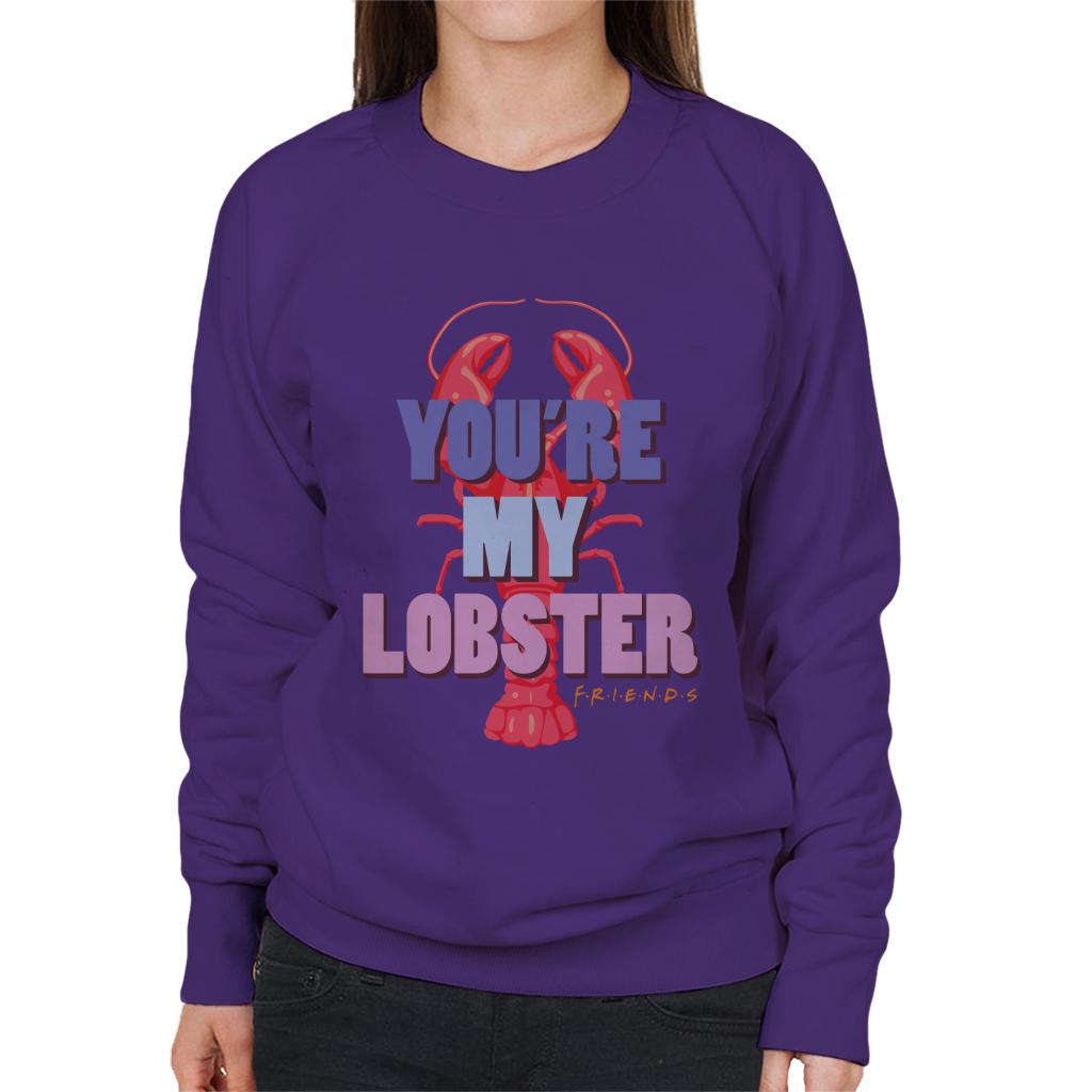 Friends You're My Lobster Women's Sweatshirt-ALL + EVERY