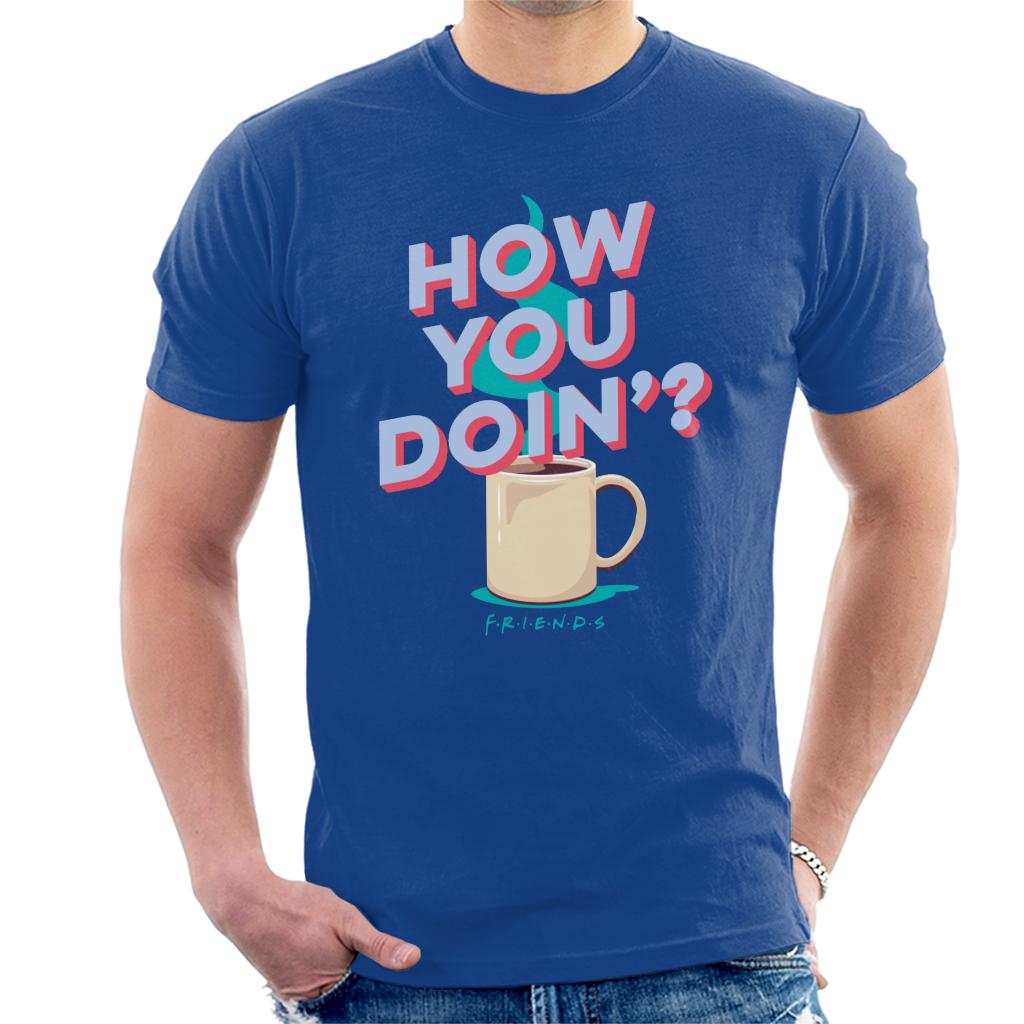 Friends How You Doin Coffee Men's T-Shirt-ALL + EVERY