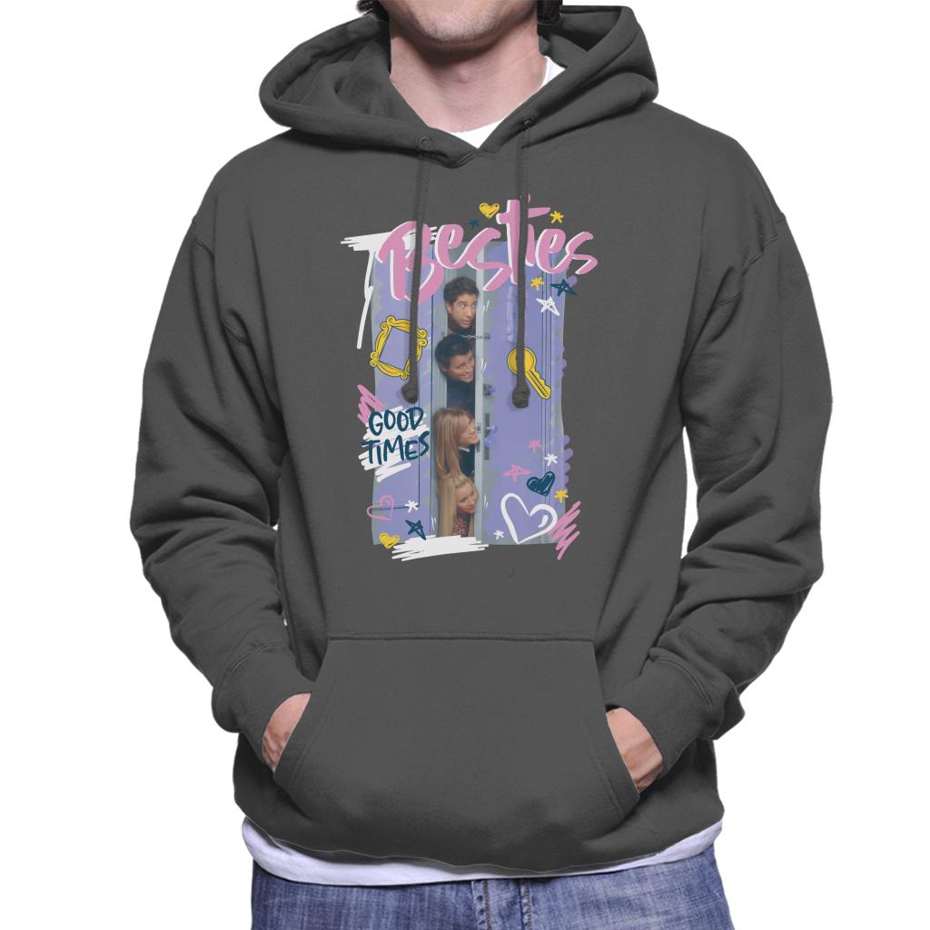 Friends Good Times Besties Men's Hooded Sweatshirt-ALL + EVERY