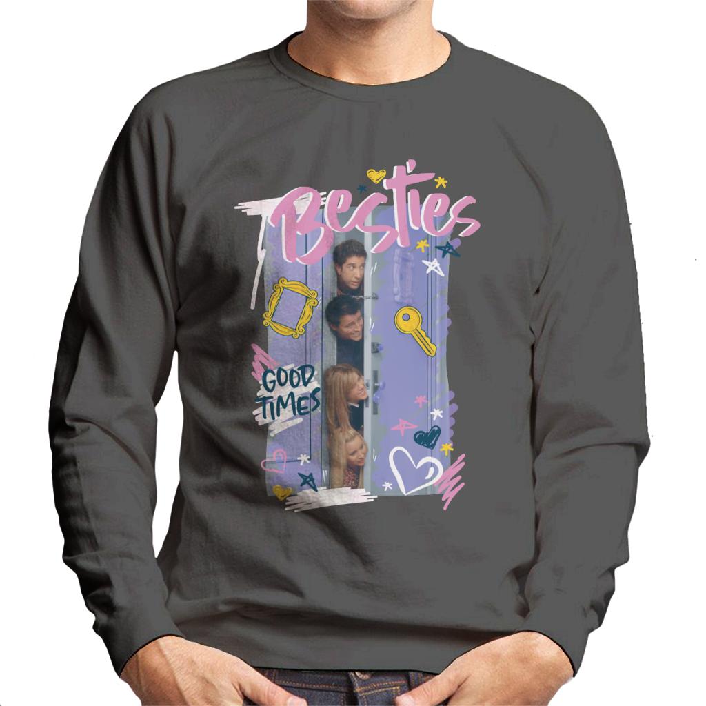 Friends Good Times Besties Men's Sweatshirt-ALL + EVERY