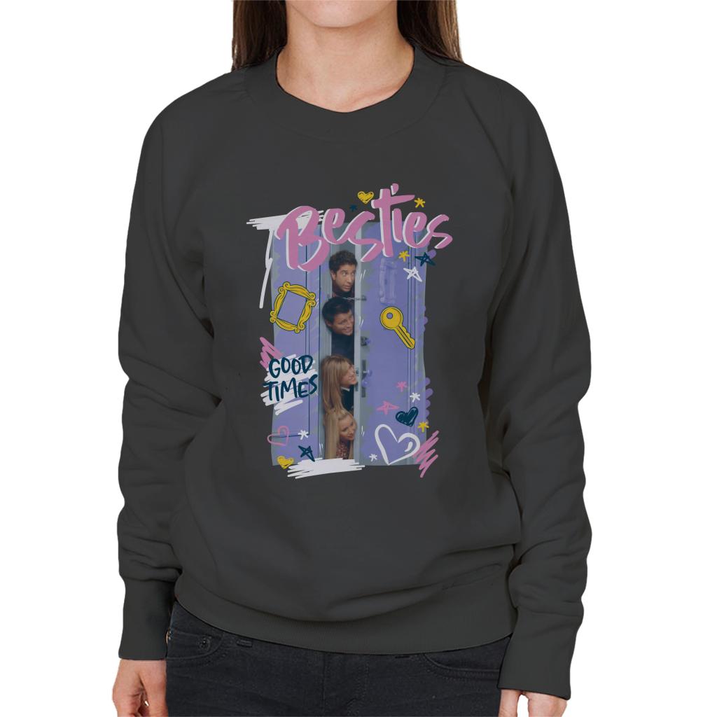 Friends Good Times Besties Women's Sweatshirt-ALL + EVERY