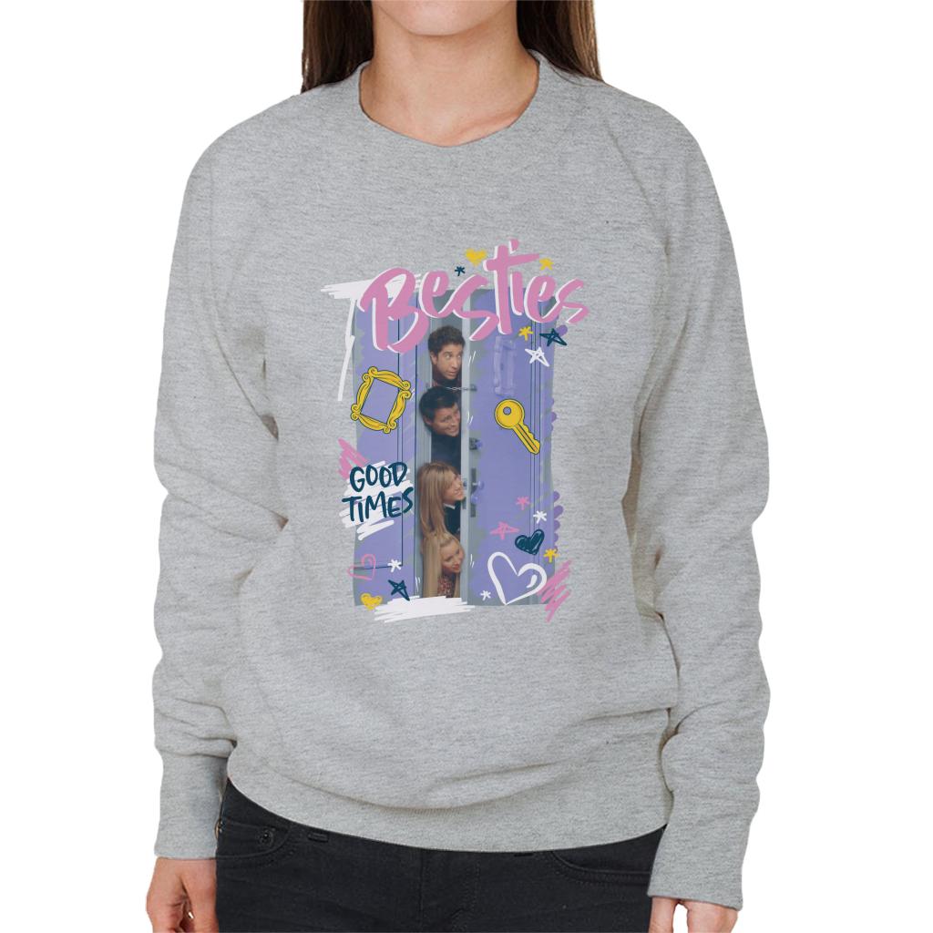 Friends Good Times Besties Women's Sweatshirt-ALL + EVERY