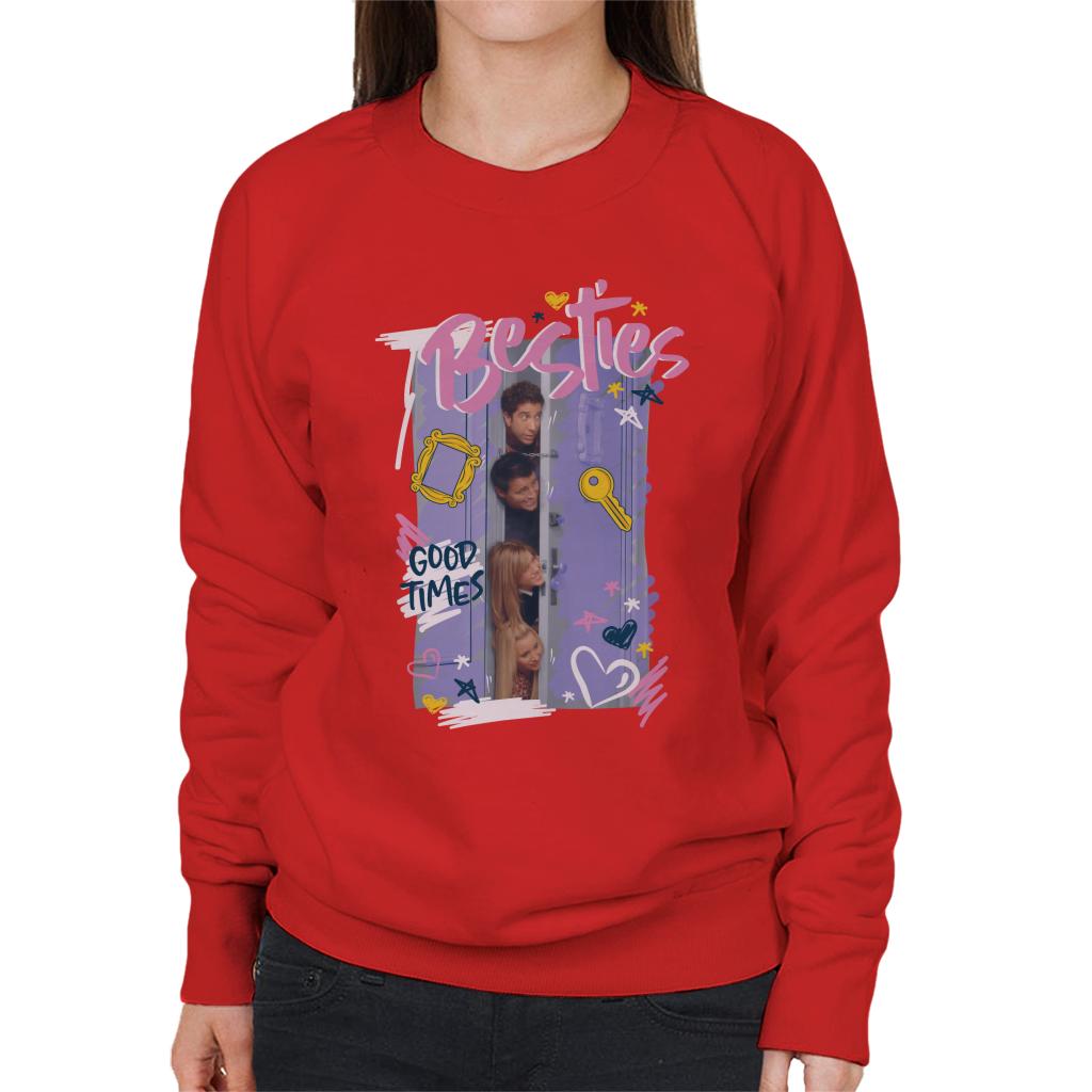 Friends Good Times Besties Women's Sweatshirt-ALL + EVERY