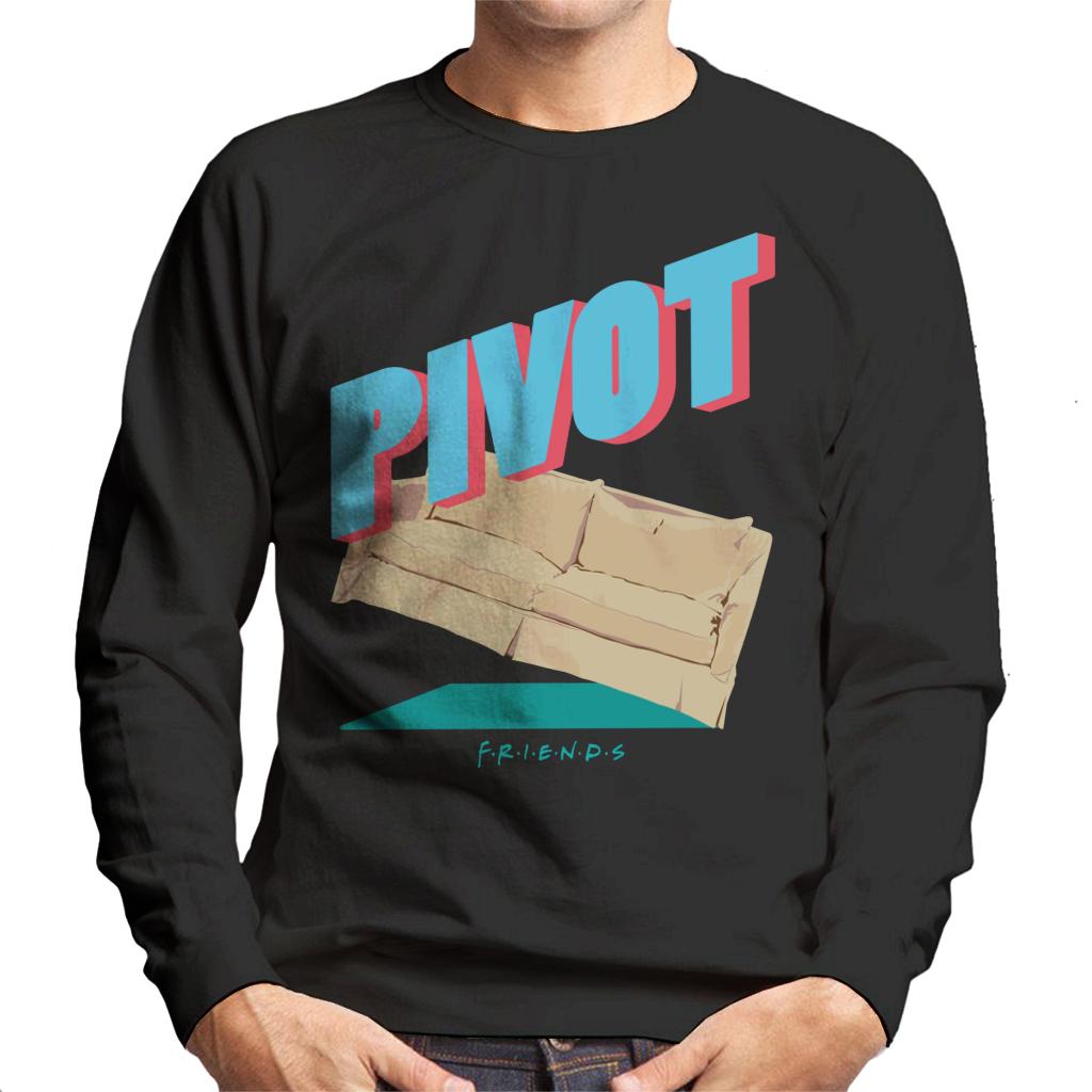 Friends Sofa Pivot Quote Men's Sweatshirt-ALL + EVERY