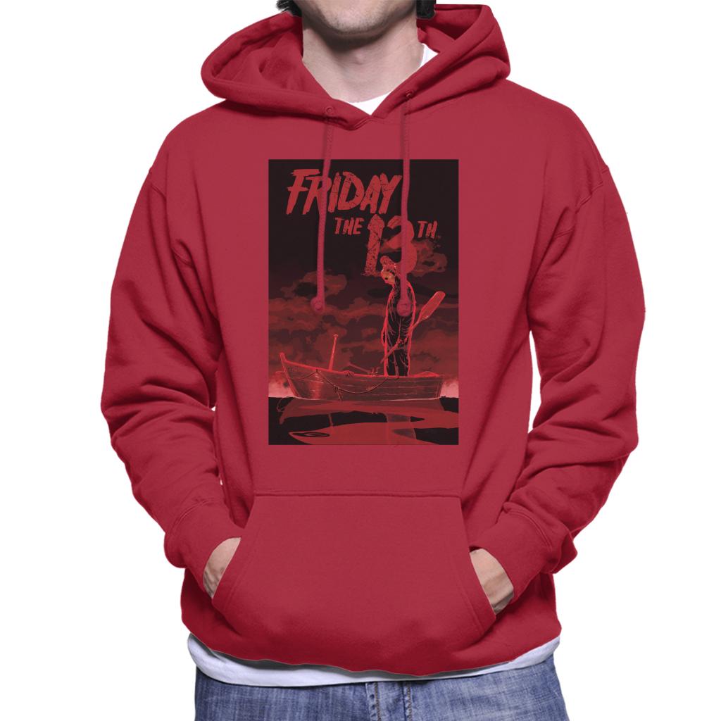 Friday 13th Crimson Boat Men's Hooded Sweatshirt-ALL + EVERY