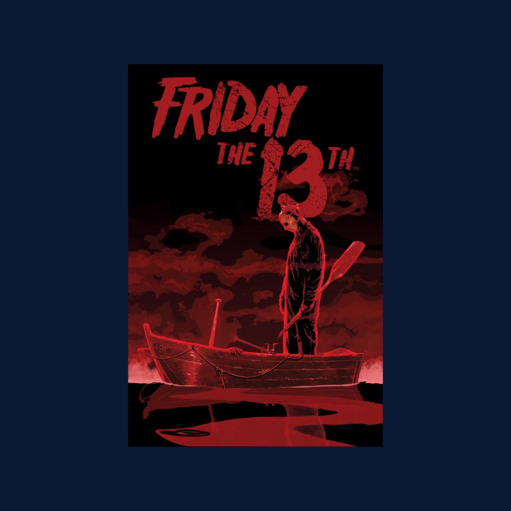 Friday 13th Crimson Boat Men's T-Shirt-ALL + EVERY