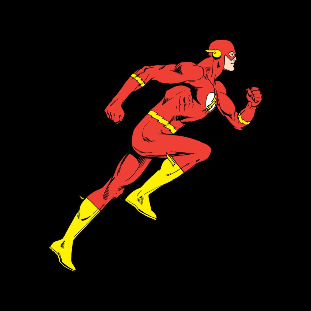 The Flash Comic Running Men's T-Shirt-ALL + EVERY