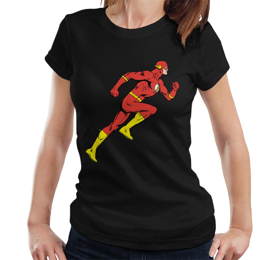 The Flash Comic Running Women's T-Shirt-ALL + EVERY