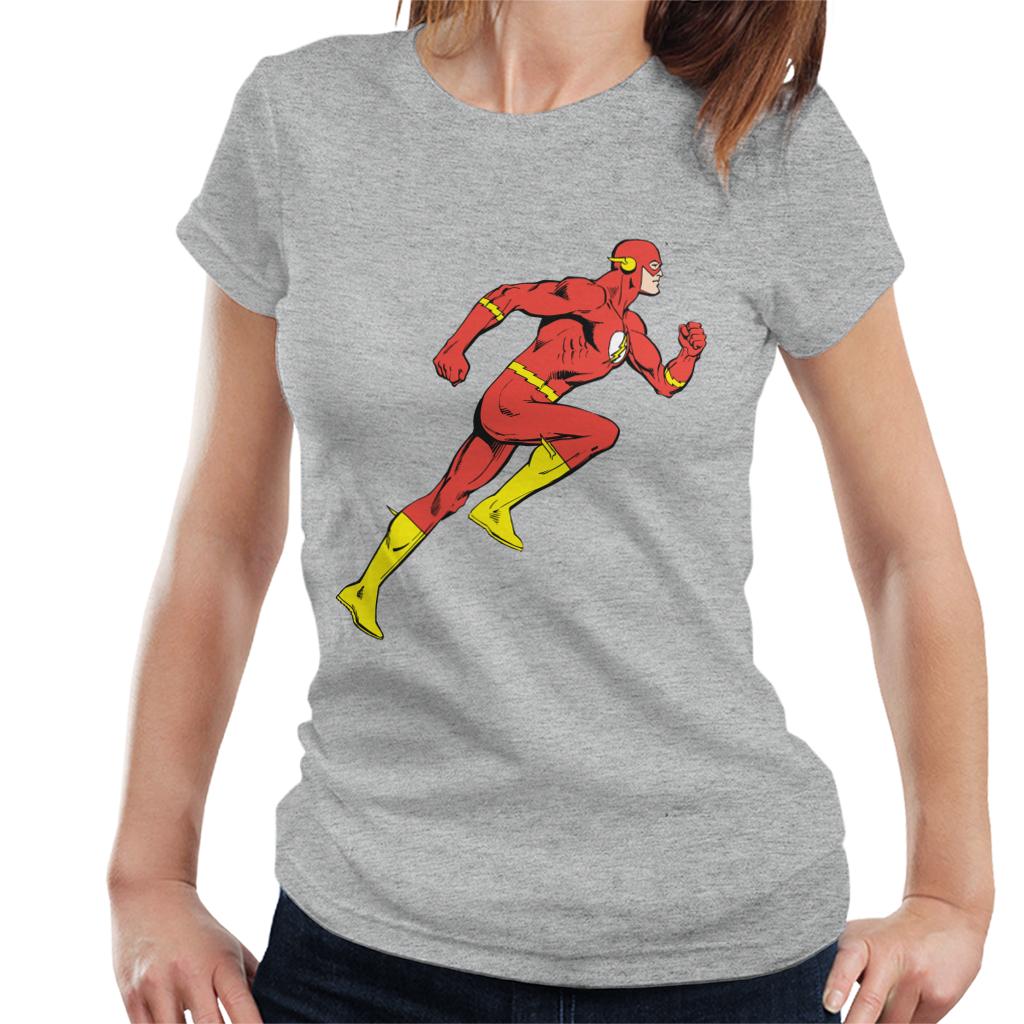 The Flash Comic Running Women's T-Shirt-ALL + EVERY