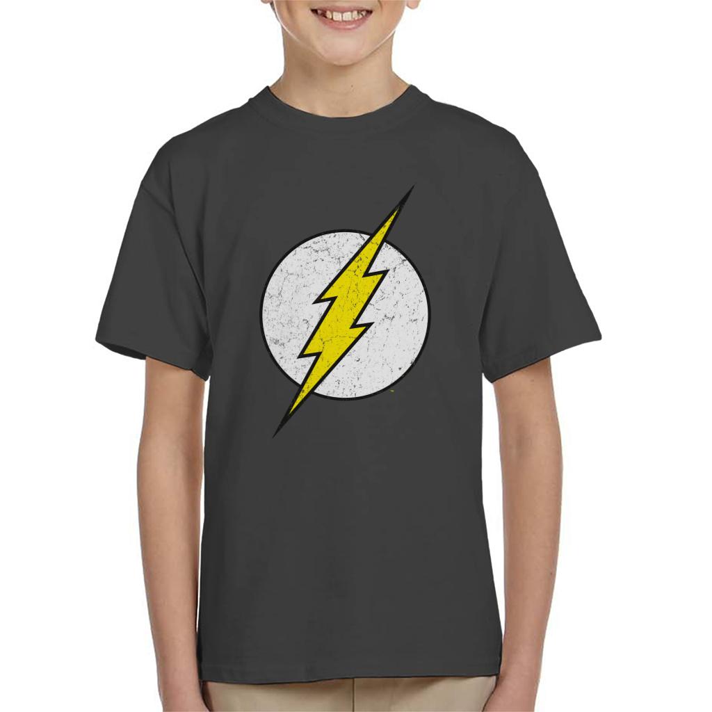 The Flash Lightning Bolt Logo Kid's T-Shirt-ALL + EVERY