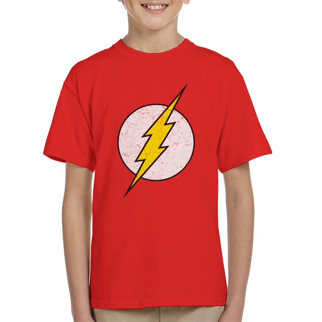 The Flash Lightning Bolt Logo Kid's T-Shirt-ALL + EVERY