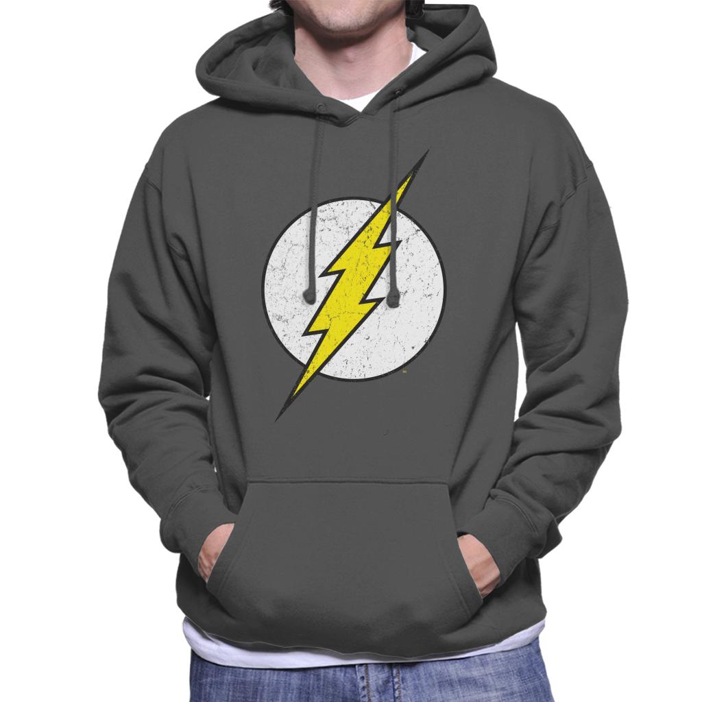The Flash Lightning Bolt Logo Men's Hooded Sweatshirt-ALL + EVERY