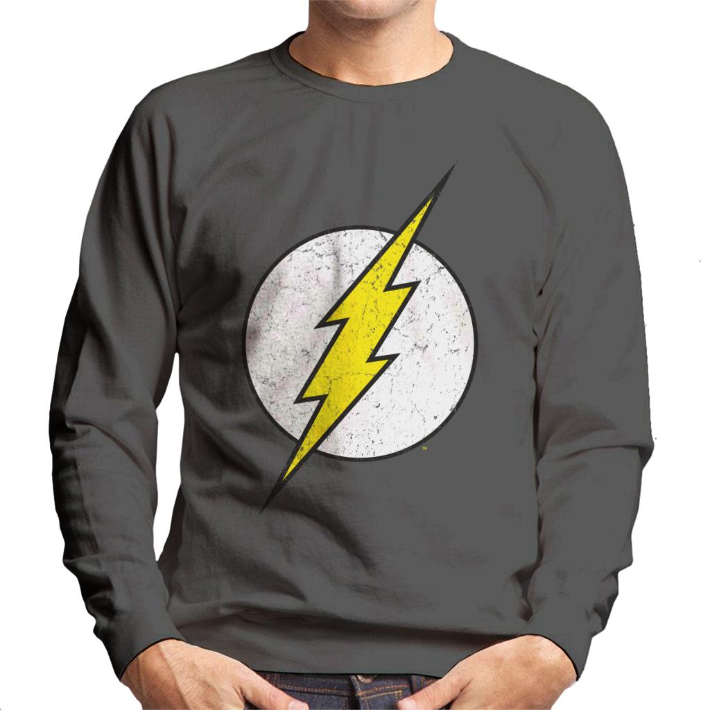 The Flash Lightning Bolt Logo Men's Sweatshirt-ALL + EVERY