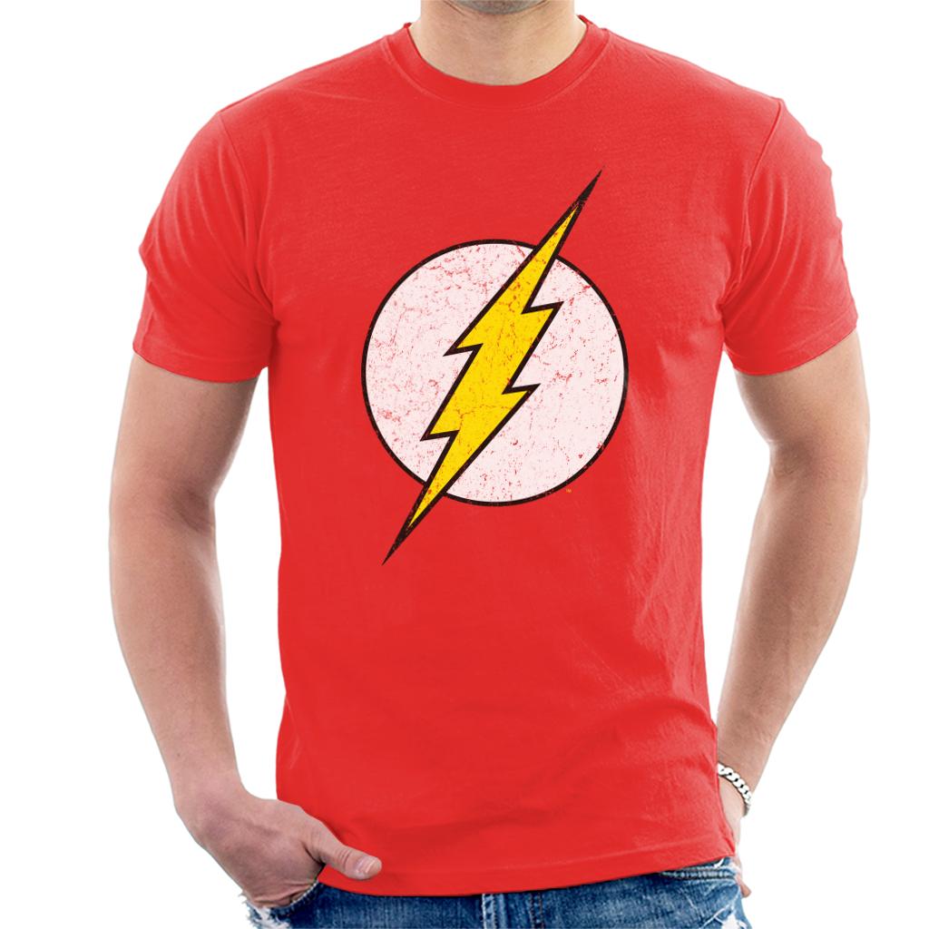 The Flash Lightning Bolt Logo Men's T-Shirt-ALL + EVERY