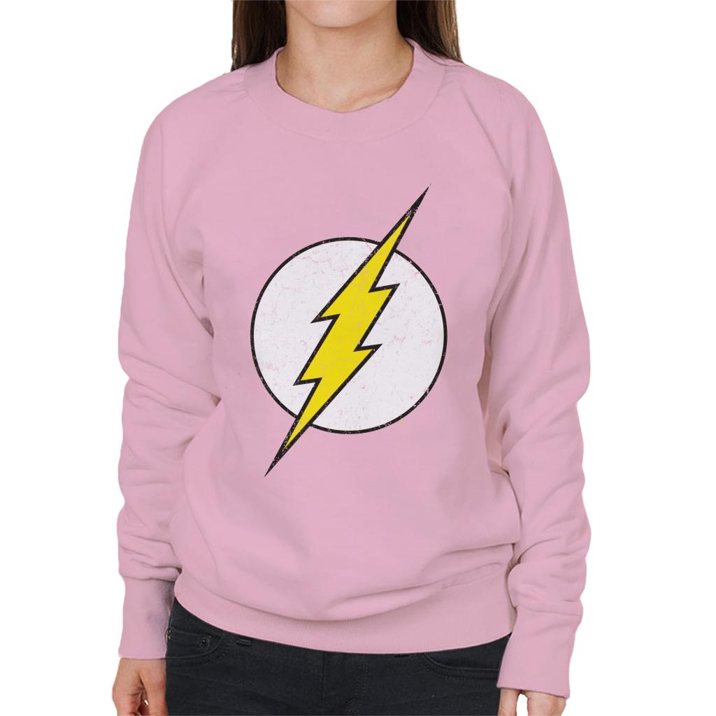 The Flash Lightning Bolt Logo Women's Sweatshirt-ALL + EVERY