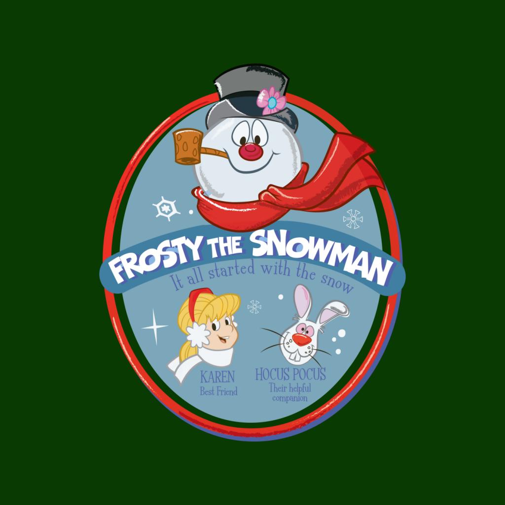 Frosty The Snowman It All Started With The Snow Kid's Hooded Sweatshirt-ALL + EVERY