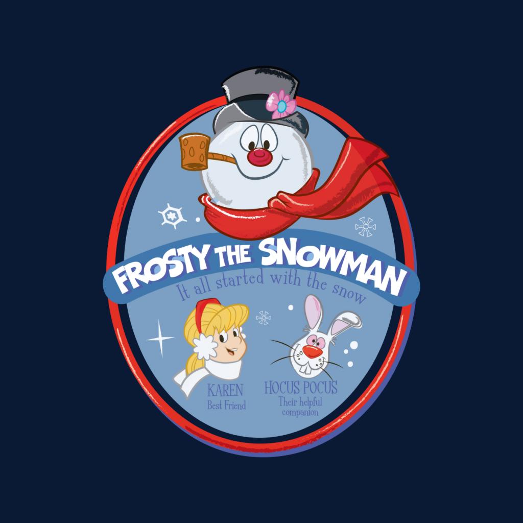 Frosty The Snowman It All Started With The Snow Women's T-Shirt-ALL + EVERY