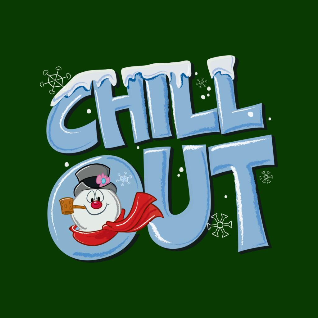 Frosty The Snowman Chill Out Men's T-Shirt-ALL + EVERY